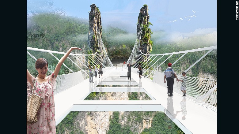 glass bridge